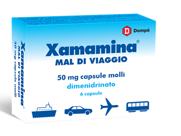 XAMAMINA MAL DI VIAG*6CPS 50MG - Farmacia Dott. Pasquale Russo