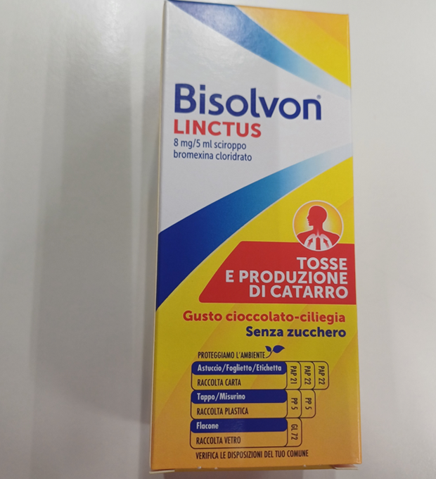 BISOLVON*SCIR FL 200ML 8MG/5ML - Farmacia Dott. Pasquale Russo