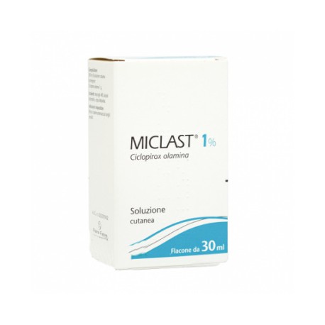 MICLAST*SOL CUT FL 30ML 10MG/G - Farmacia Dott. Pasquale Russo
