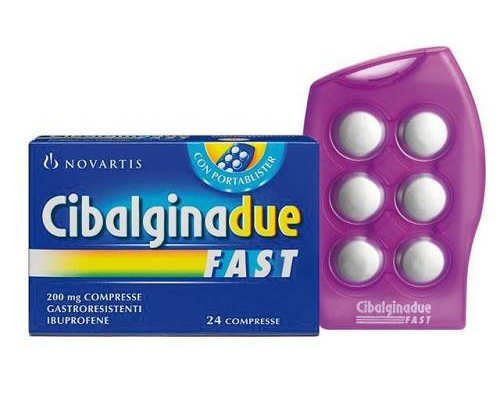 CIBALGINA DUE FAST*24CPR 200MG - Farmacia Dott. Pasquale Russo