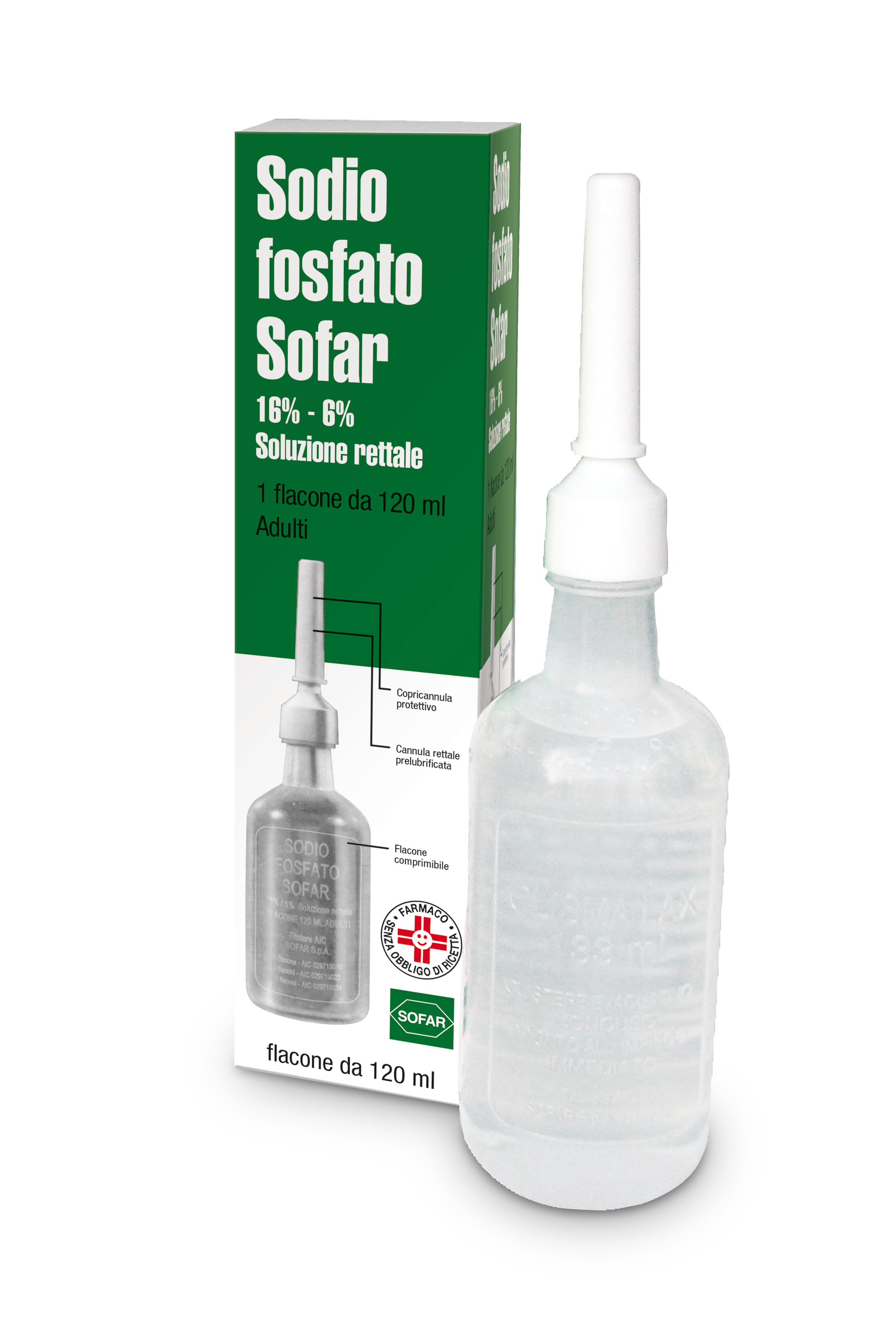 SODIO FOSFATO ALFA*RETT 120ML - Farmacia Dott. Pasquale Russo