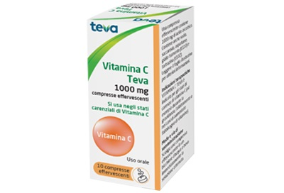 VITAMINA C TEVA*10CPR EFF 1G - Farmacia Dott. Pasquale Russo
