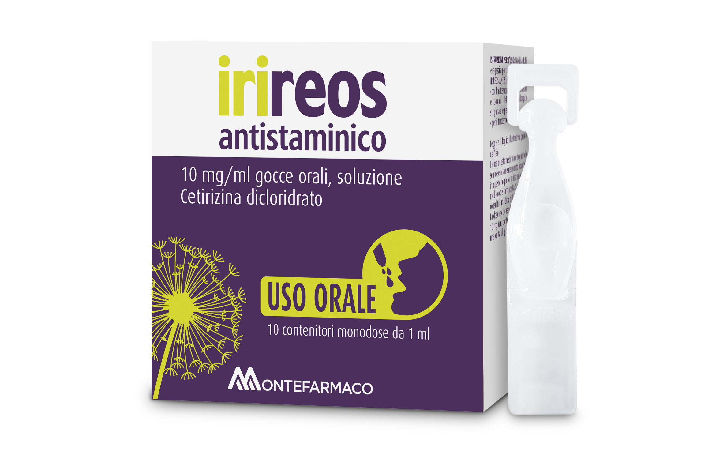 IRIREOS ANT*OS GTT 10FL10MG1ML - Farmacia Dott. Pasquale Russo