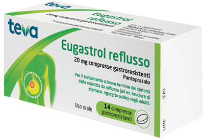 EUGASTROL REFLUSSO*14CPR 20MG - Farmacia Dott. Pasquale Russo