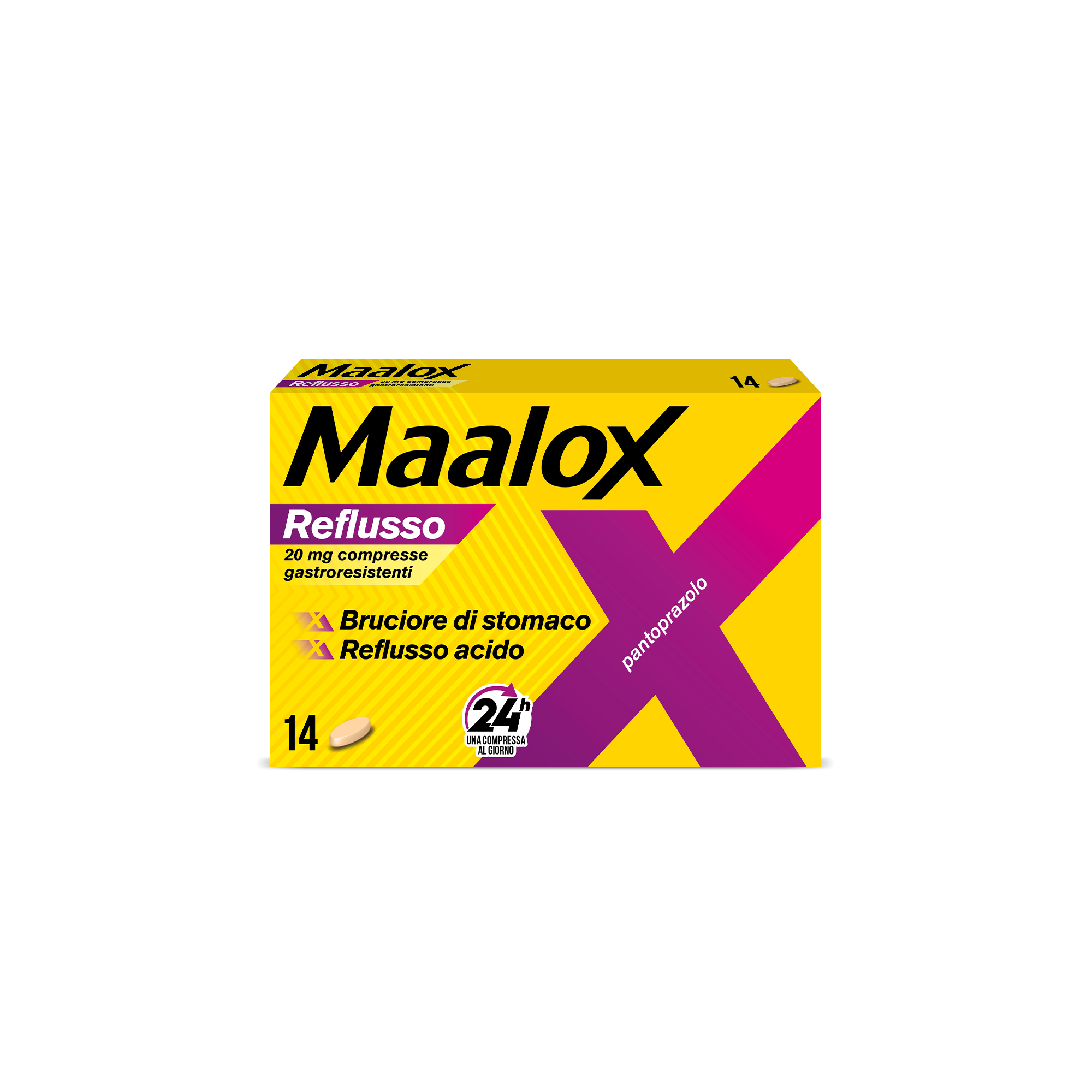 MAALOX REFLUSSO*14CPR 20MG - Farmacia Dott. Pasquale Russo