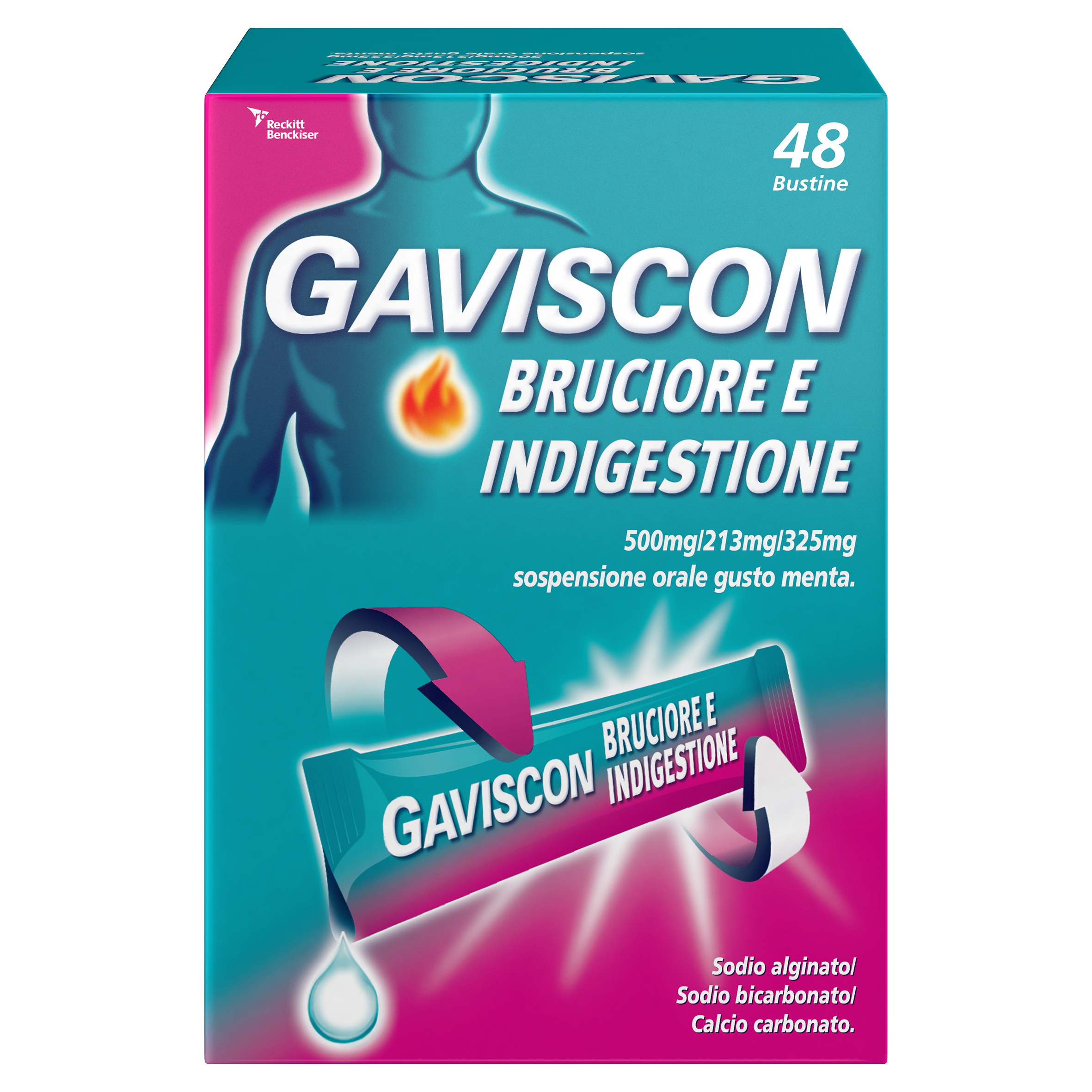 GAVISCON BRUCIORE E INDIG*48BS - Farmacia Dott. Pasquale Russo