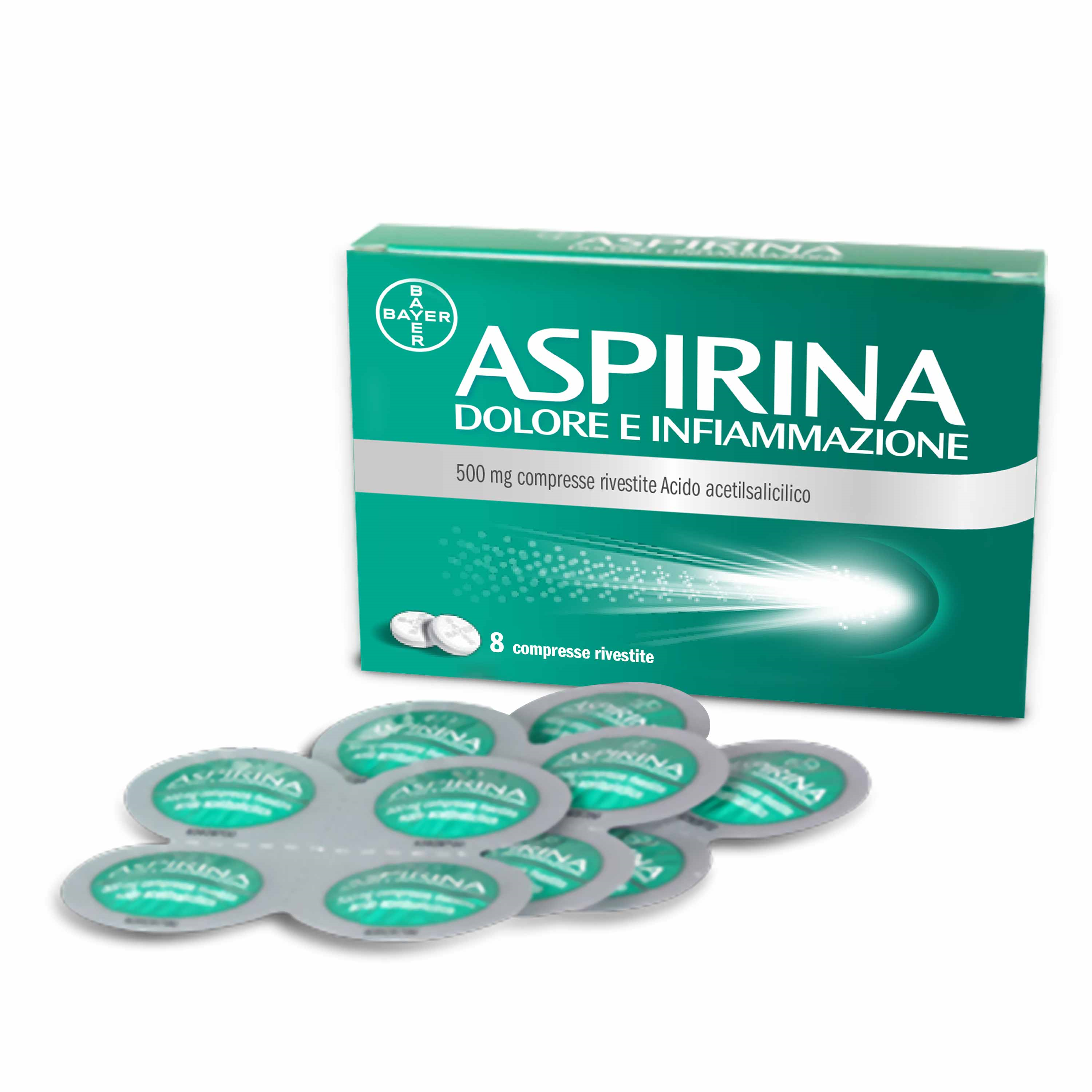 ASPIRINA DOLORE INF*8CPR 500MG - Farmacia Dott. Pasquale Russo