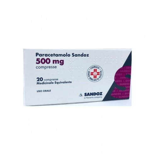 PARACETAMOLO SAND*20CPR 500MG - Farmacia Dott. Pasquale Russo