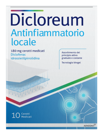 DICLOREUM ANT LOC*10CER MED180 - Farmacia Dott. Pasquale Russo