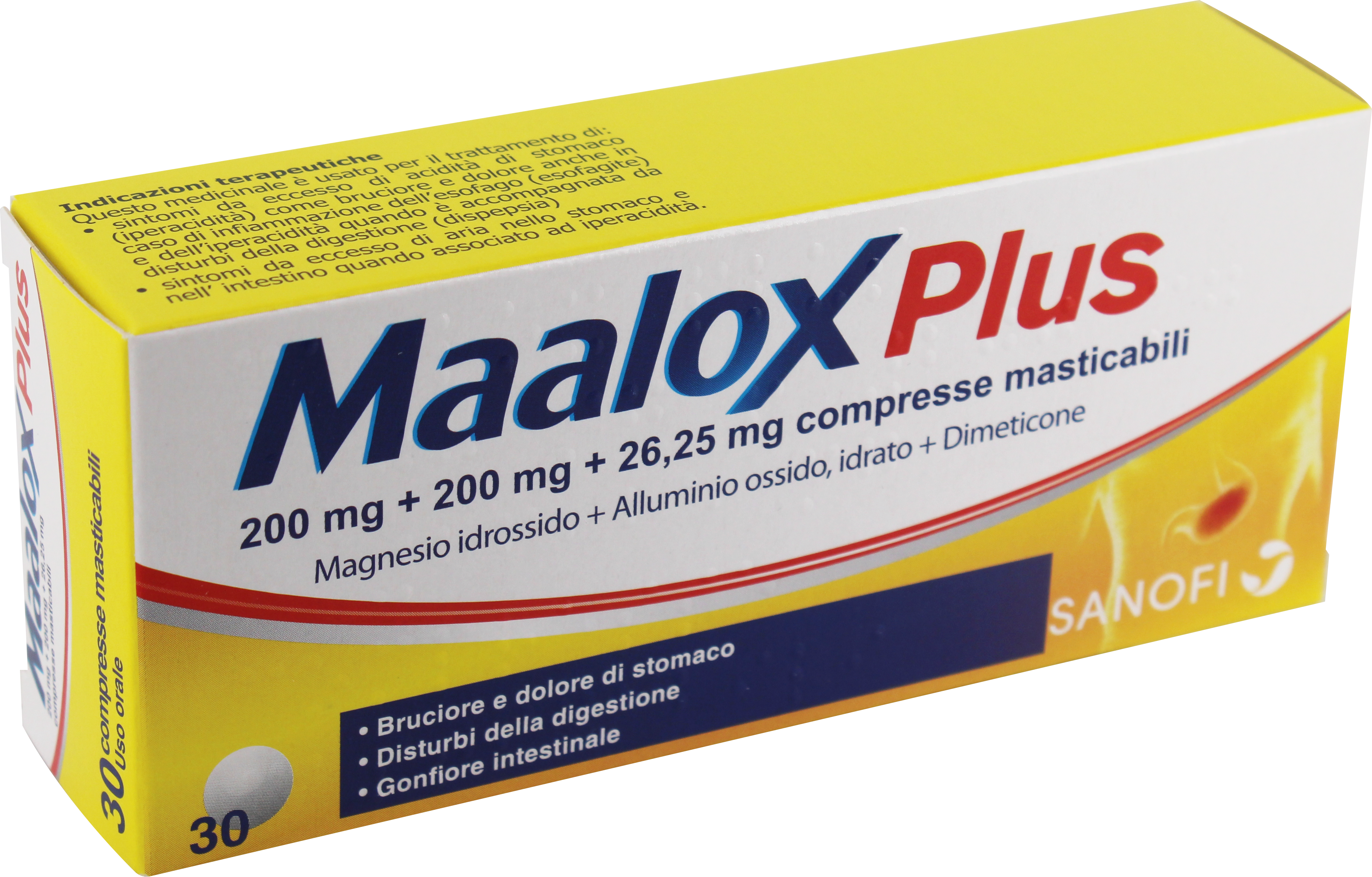 MAALOX PLUS*30CPR MAST - Farmacia Dott. Pasquale Russo