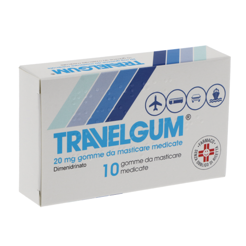 TRAVELGUM*10GOMME MAST 20MG - Farmacia Dott. Pasquale Russo