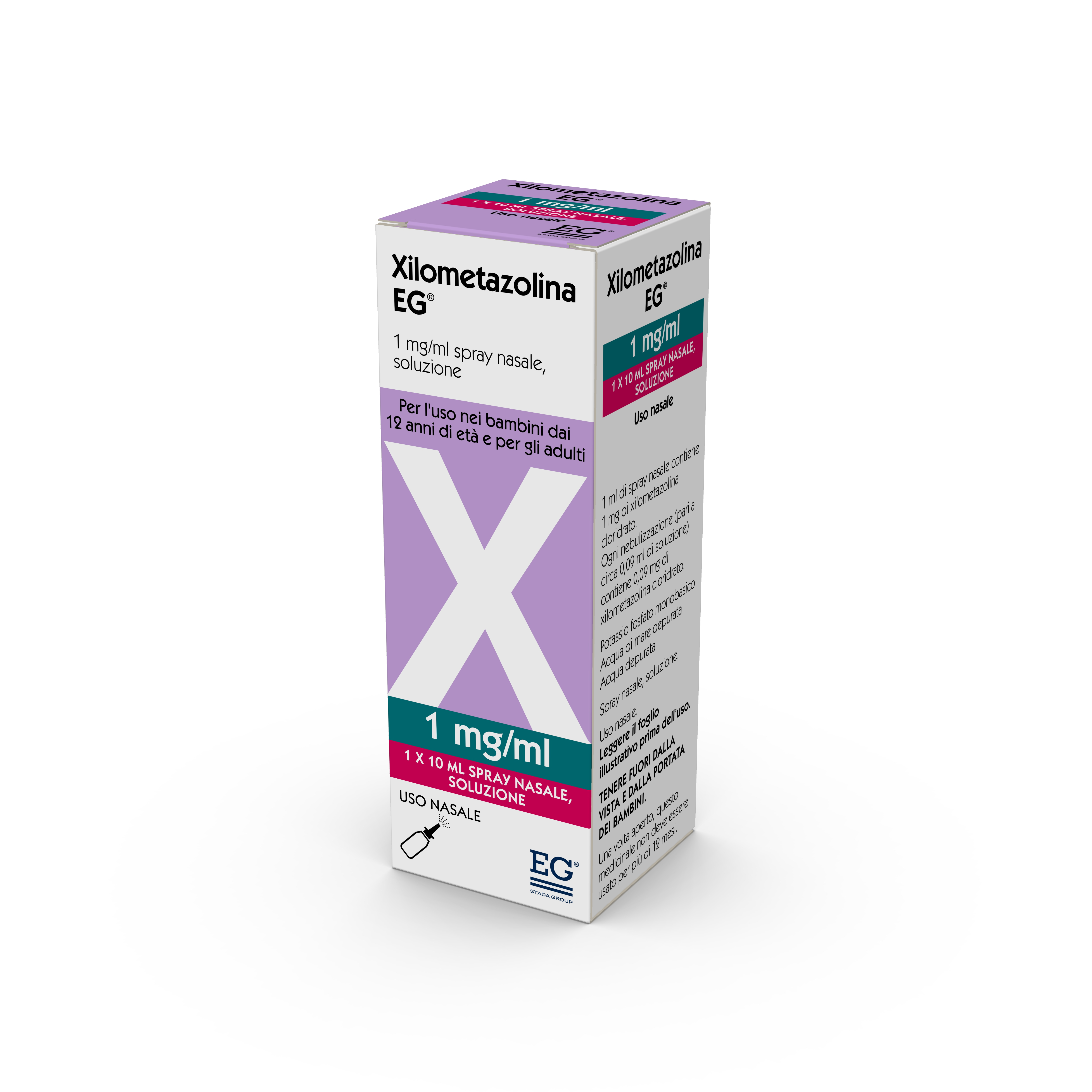 XILOMETAZOLINA EG*SPR10ML 10MG - Farmacia Dott. Pasquale Russo