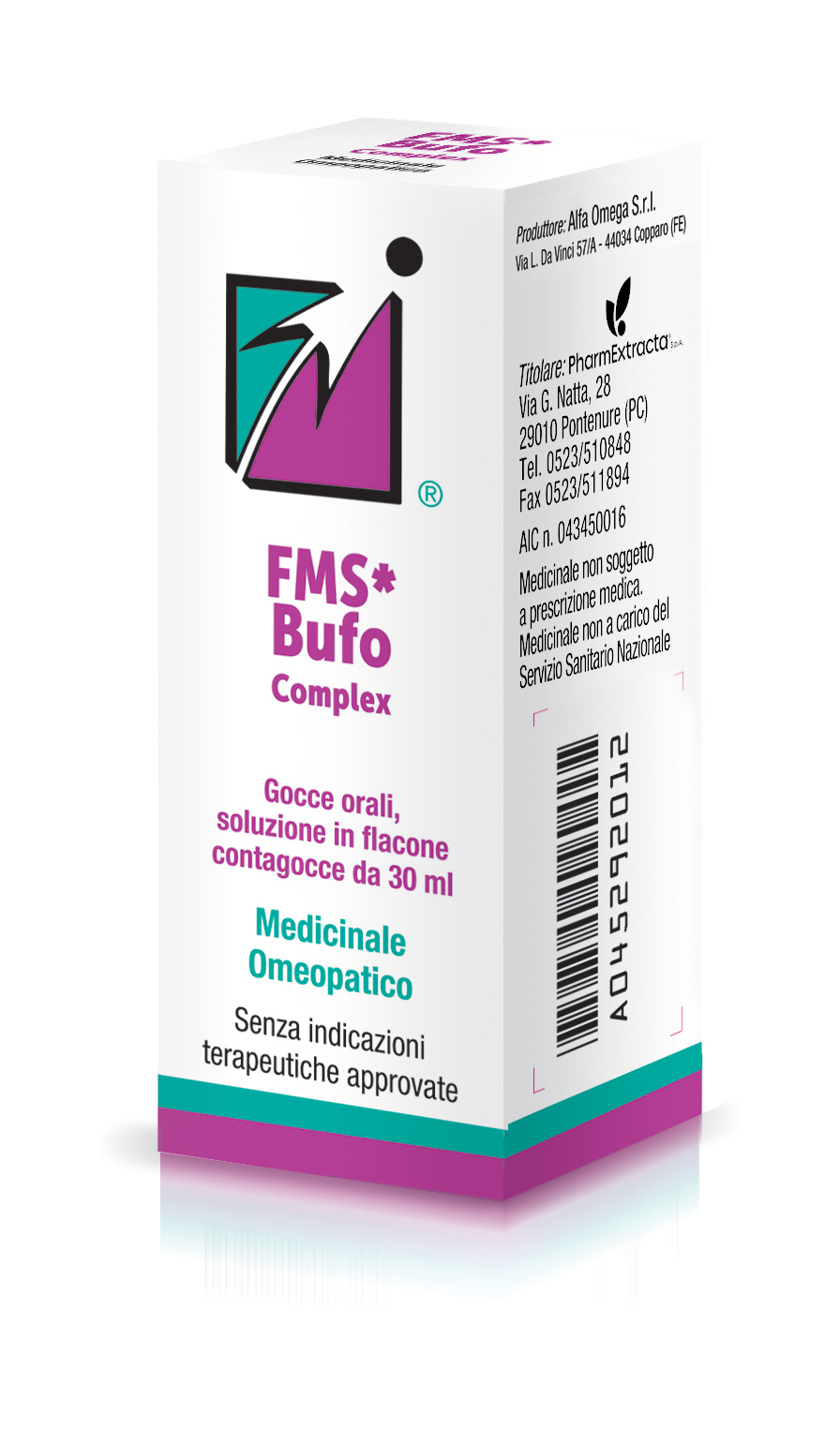 FMS BUFO COMPLEX*30ML GTT - Farmacia Dott. Pasquale Russo