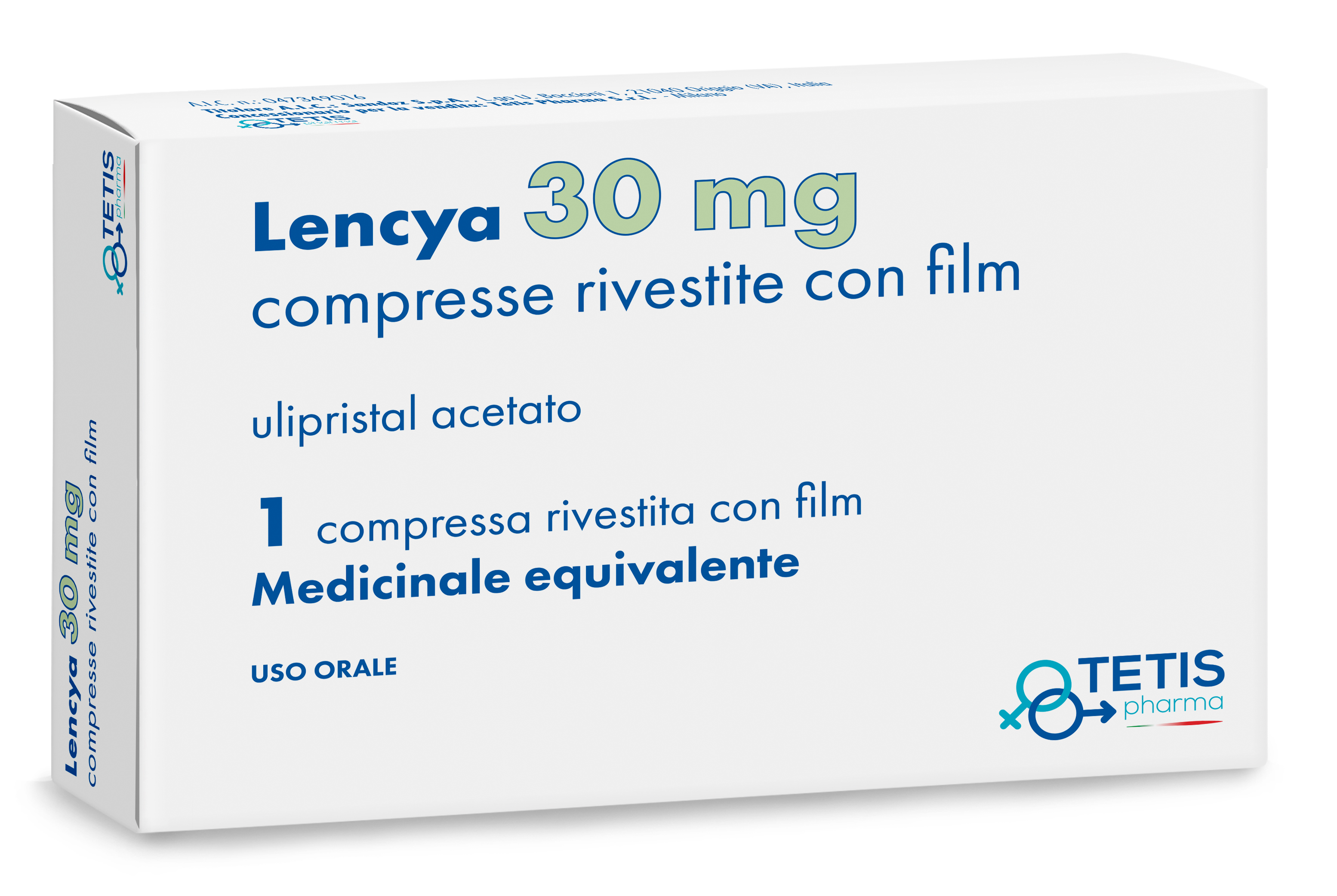 LENCYA*1CPR RIV 30MG - Farmacia Dott. Pasquale Russo