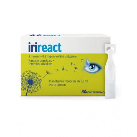 IRIREACT*COLL 10FL 0,5ML - Farmacia Dott. Pasquale Russo