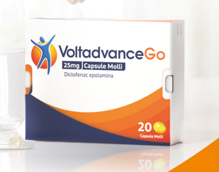 VOLTADVANCEGO*20CPS MOLLI 25MG - Farmacia Dott. Pasquale Russo
