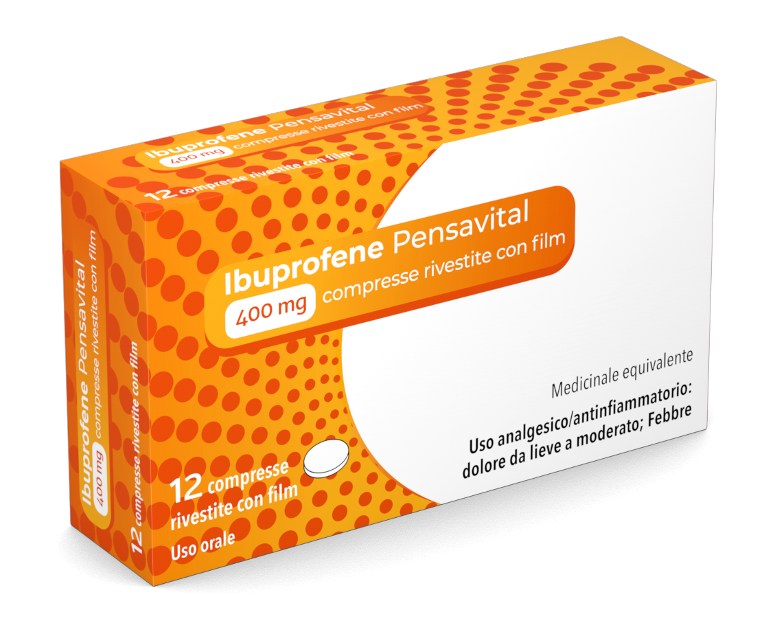 IBUPROFENE PENSA*12CPR 400MG - Farmacia Dott. Pasquale Russo