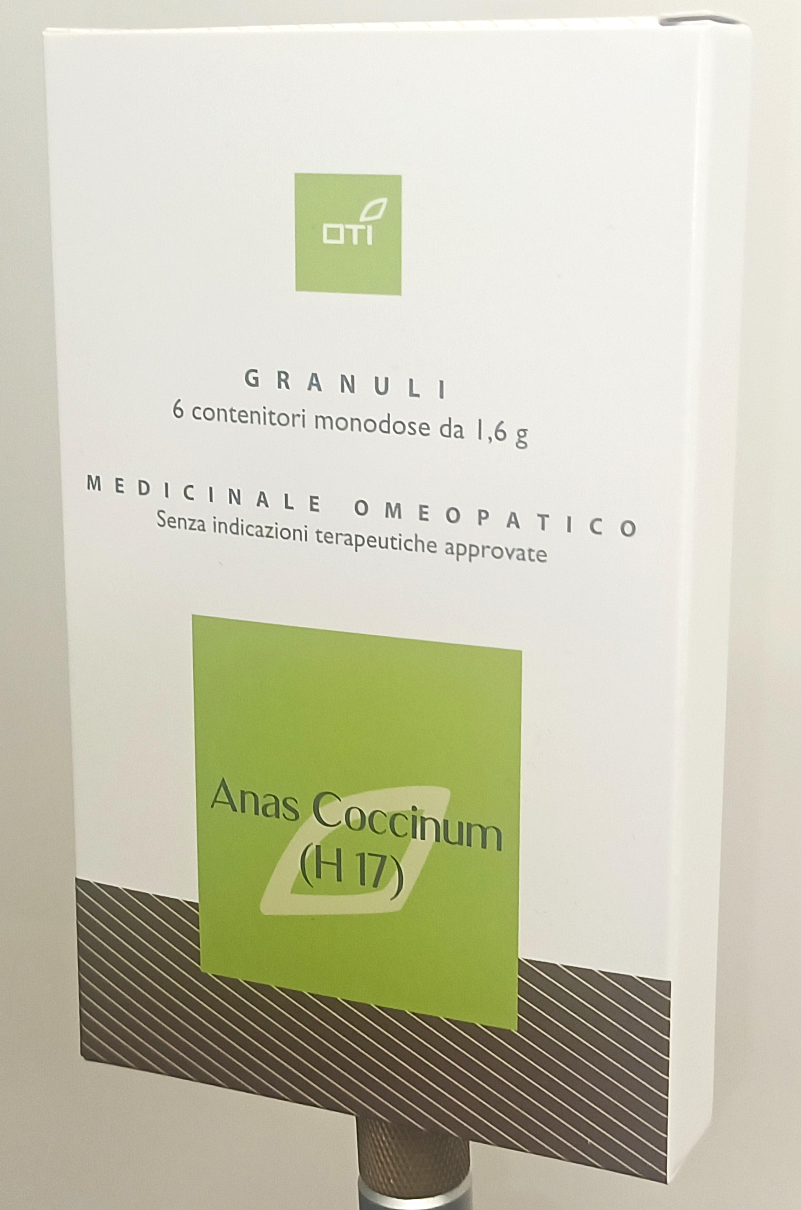ANAS COCCINUM H17*6 MONOD 1,6G - Farmacia Dott. Pasquale Russo