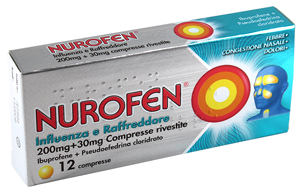 NUROFEN INFLUENZA RAFFR*12CPR - Farmacia Dott. Pasquale Russo
