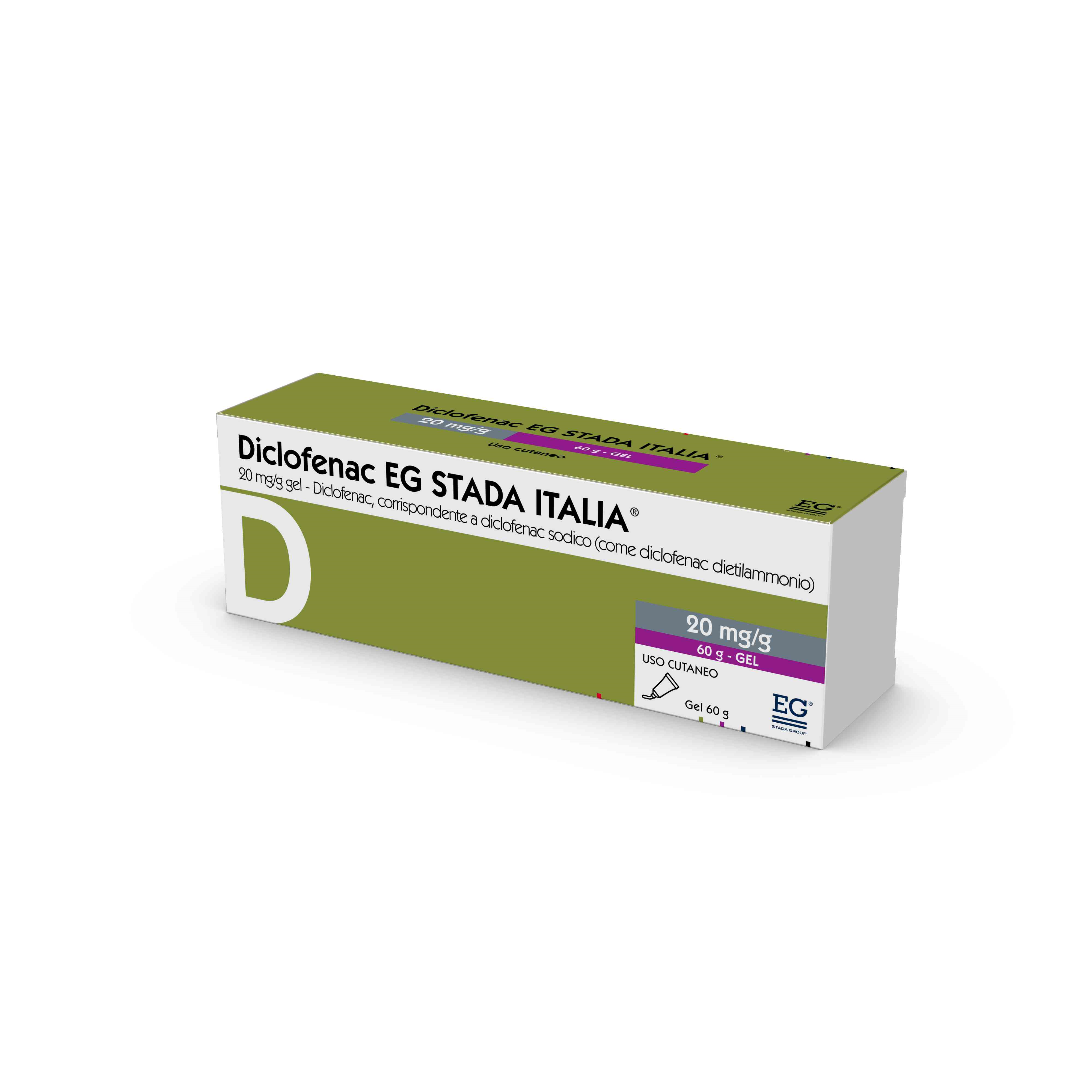 DICLOFENAC EG*GEL 60G 20MG/G - Farmacia Dott. Pasquale Russo