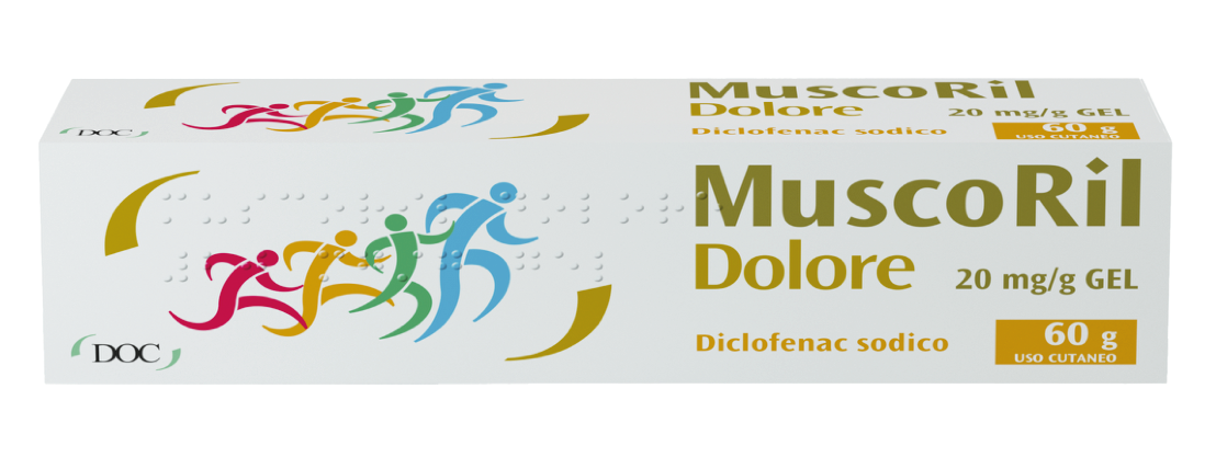 MUSCORIL DOLORE*GEL 60G 20MG/G - Farmacia Dott. Pasquale Russo