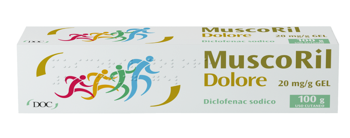 MUSCORIL DOLORE*GEL100G 20MG/G - Farmacia Dott. Pasquale Russo