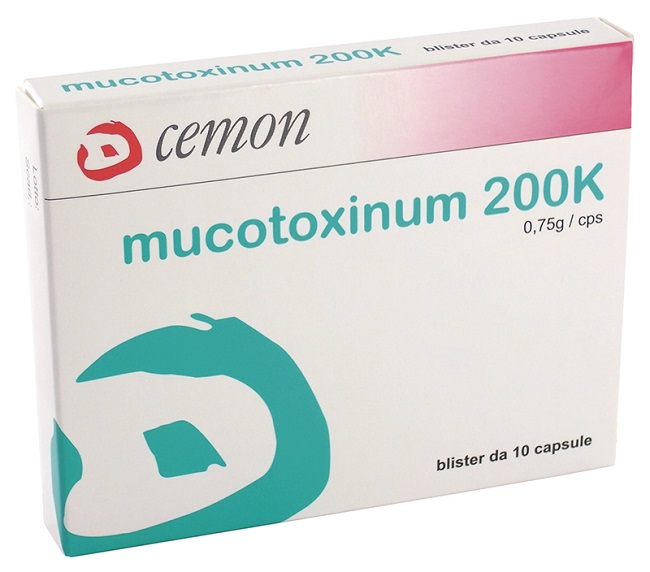 MUCOTOXINUM 200K 10 CAPSULE (CM-I) - Farmacia Dott. Pasquale Russo
