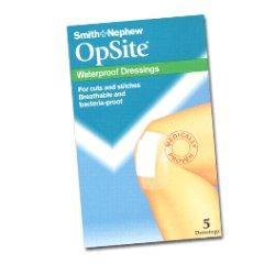 MEDICAZIONE POST OPERATORIA ADESIVA STERILE IN POLIURETANO SEMI PERMEABILE TRASPARENTE CON TAMPONE A BASSA ADERENZA OPSITE POST OP 9,5X8,5CM 5 PEZZI - Farmacia Dott. Pasquale Russo