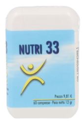 NUTRI 33 60 COMPRESSE - Farmacia Dott. Pasquale Russo