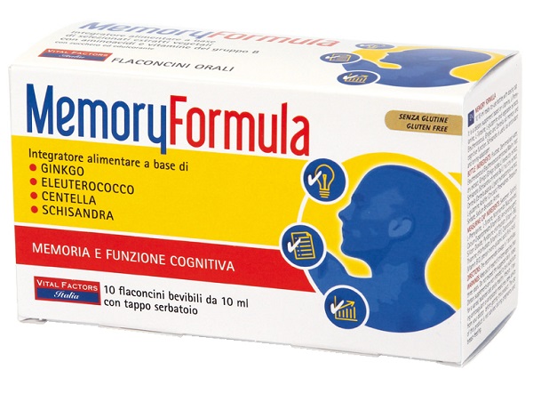 MEMORY FORMULA 10 FLACONCINI 10 ML - Farmacia Dott. Pasquale Russo