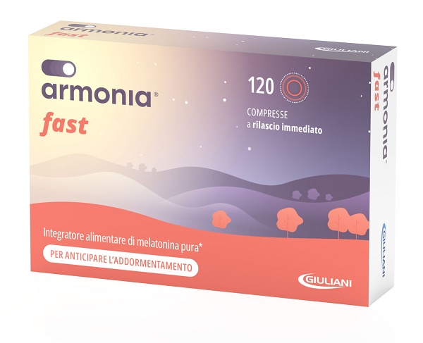 ARMONIA FAST 1 MG MELATONINA 120 COMPRESSE - Farmacia Dott. Pasquale Russo