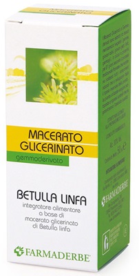 BETULLA LINFA MACERATO GLICERINATO 50 ML - Farmacia Dott. Pasquale Russo