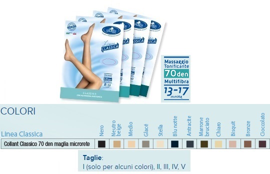 SAUBER COLLANT 70 DENARI MAGLIA MICRORETE GLACE' 3 LINEA CLASSICA - Farmacia Dott. Pasquale Russo