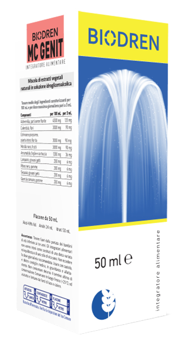 BIODREN MC GENIT SOLUZIONE IDROALCOLICA 50 ML - Farmacia Dott. Pasquale Russo