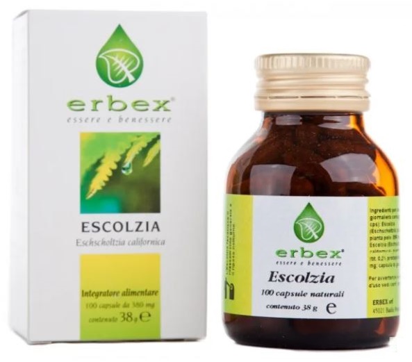 ESCOLZIA 100 CAPSULE 380MG - Farmacia Dott. Pasquale Russo