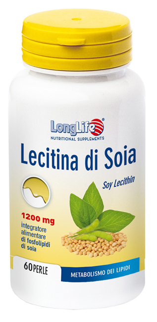 LONGLIFE LECITINA SOIA 60 PERLE DI GELATINA DA 1,7 G - Farmacia Dott. Pasquale Russo
