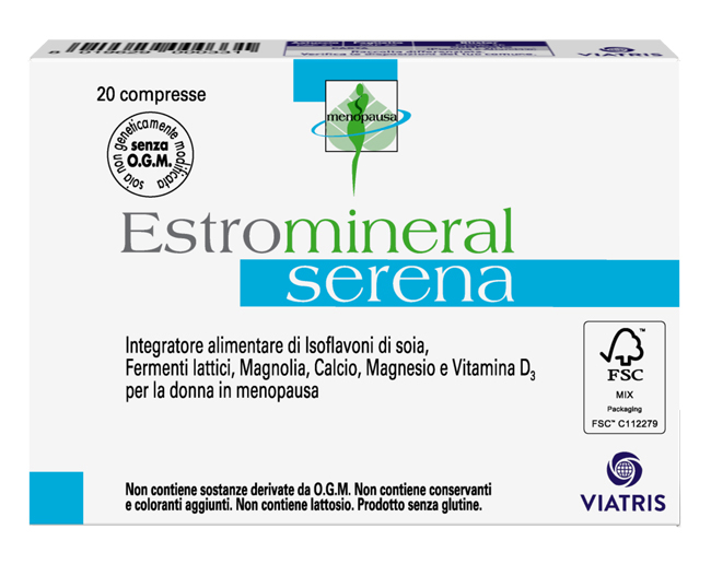 ESTROMINERAL SERENA 20 COMPRESSE - Farmacia Dott. Pasquale Russo