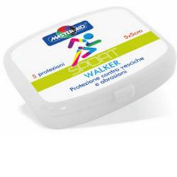 PROTEZIONE TALLONE VESCICHE E ABRASIONI MASTER-AID SPORT WALKER 5X5 5 PEZZI - Farmacia Dott. Pasquale Russo