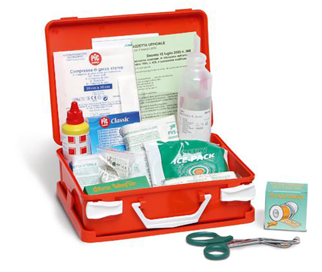 PACCHETTO DI MEDICAZIONE REINTEGRO DEL PACCO BASE COMPLETO ALLEGATO 2 DM 388 DEL 15/07/2003 - Farmacia Dott. Pasquale Russo