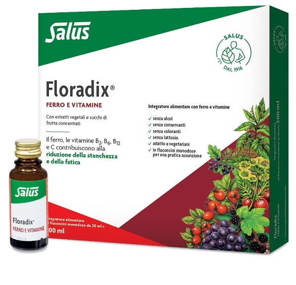 FLORADIX MONODOSE 10 FLACONCINI DA 20 ML - Farmacia Dott. Pasquale Russo