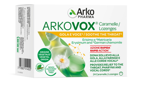 ARKOVOX MENTA/EUCALIPTO 24 CARAMELLE - Farmacia Dott. Pasquale Russo
