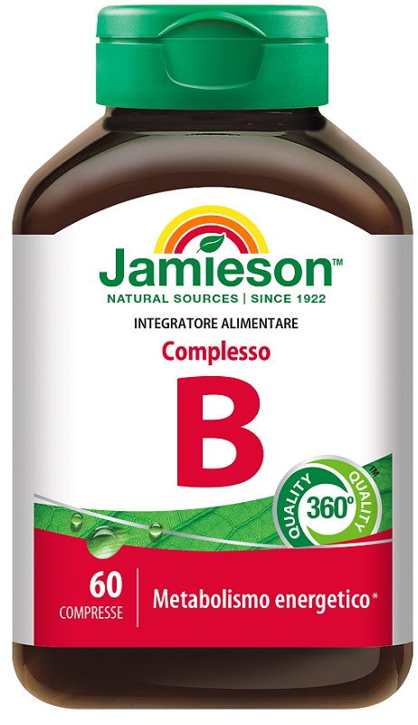 JAMIESON COMPLESSO B 60 COMPRESSE - Farmacia Dott. Pasquale Russo