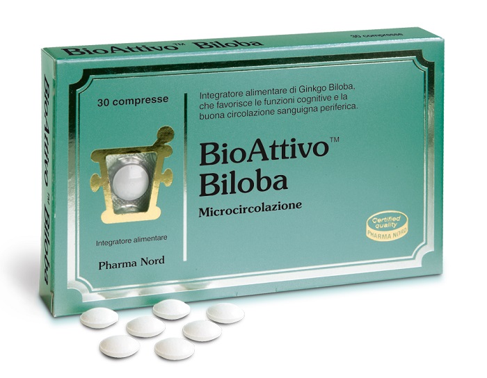BIOATTIVO BILOBA 30 COMPRESSE - Farmacia Dott. Pasquale Russo