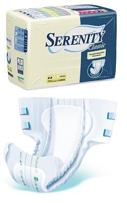 PANNOLONE PER INCONTINENZA SERENITY CLASSIC EXTRA TAGLIA MEDIUM 30 PEZZI - Farmacia Dott. Pasquale Russo