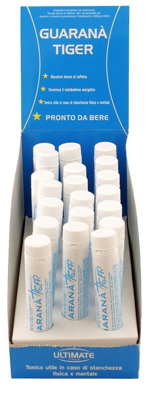 ULTIMATE GUARANA TIGER 20 FLACONCINI 25 ML - Farmacia Dott. Pasquale Russo