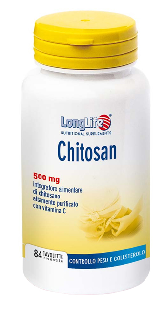 LONGLIFE CHITOSAN 84 TAVOLETTE RIVESTITE - Farmacia Dott. Pasquale Russo