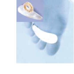 SUPPORTO DITA A MARTELLO OPPO MISURA SMALL. PREVIENE CALLOSITA' E DITA A MARTELLO. SUPPORTO INDICATO PER STIRARE LE DITA DEL PIEDE CONTRATTE. UTILE PER RIDURRE IL DOLORE - Farmacia Dott. Pasquale Russo
