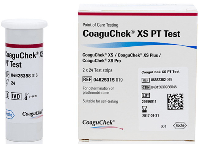 STRISCE REATTIVE PER APPARECCHIO AUTODIAGNOSTICO COAGUCHEK XS PT TEST 2X24 PEZZI - Farmacia Dott. Pasquale Russo