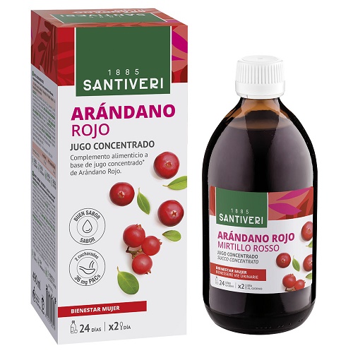 MIRTILLO ROSSO SUCCO CONCENTRATO 490 ML - Farmacia Dott. Pasquale Russo