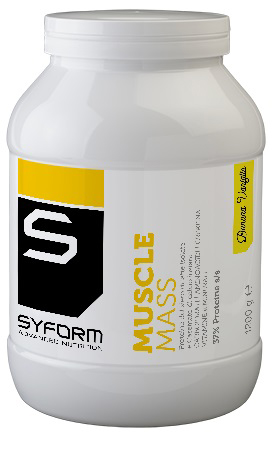 MUSCLE MASS BANANA/VANIGLIA 1200 G - Farmacia Dott. Pasquale Russo